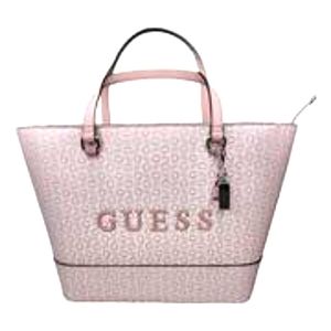 Rodney Guess Shoulder Light Rose Tote